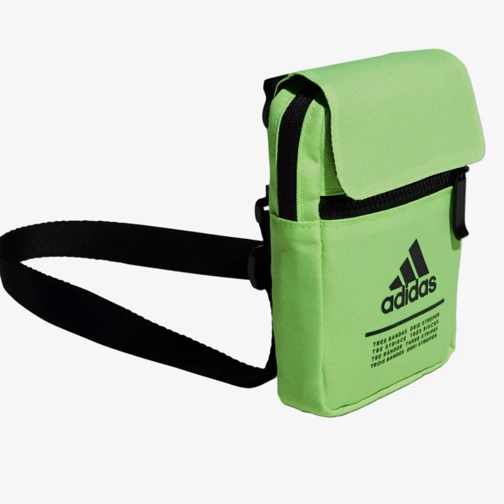Adidas Neon Green Mini Bag